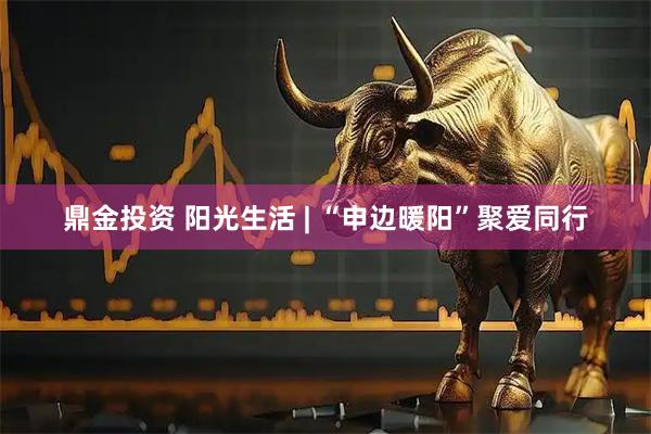 鼎金投资 阳光生活 | “申边暖阳”聚爱同行